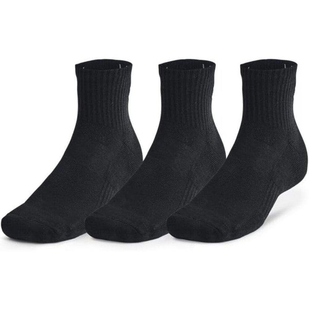 Unisex-Adult Training Cotton Quarter Socks, Multipairs